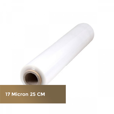 17 Micron 25 CM Dilimlenmiş Streç Film